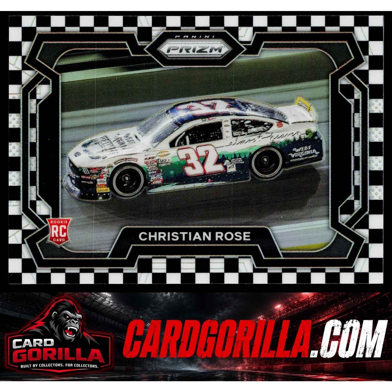 2024 Panini Prizm #65 Connor Mosack Checkered Flag #/75