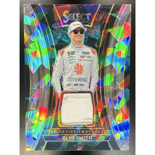 2025 Panini Select Zane Smith #23 Selective Swatches Ice Prizm