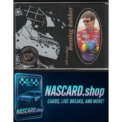 2000 Press Pass #BR 5 Jeff Gordon Burning Rubber #/200
