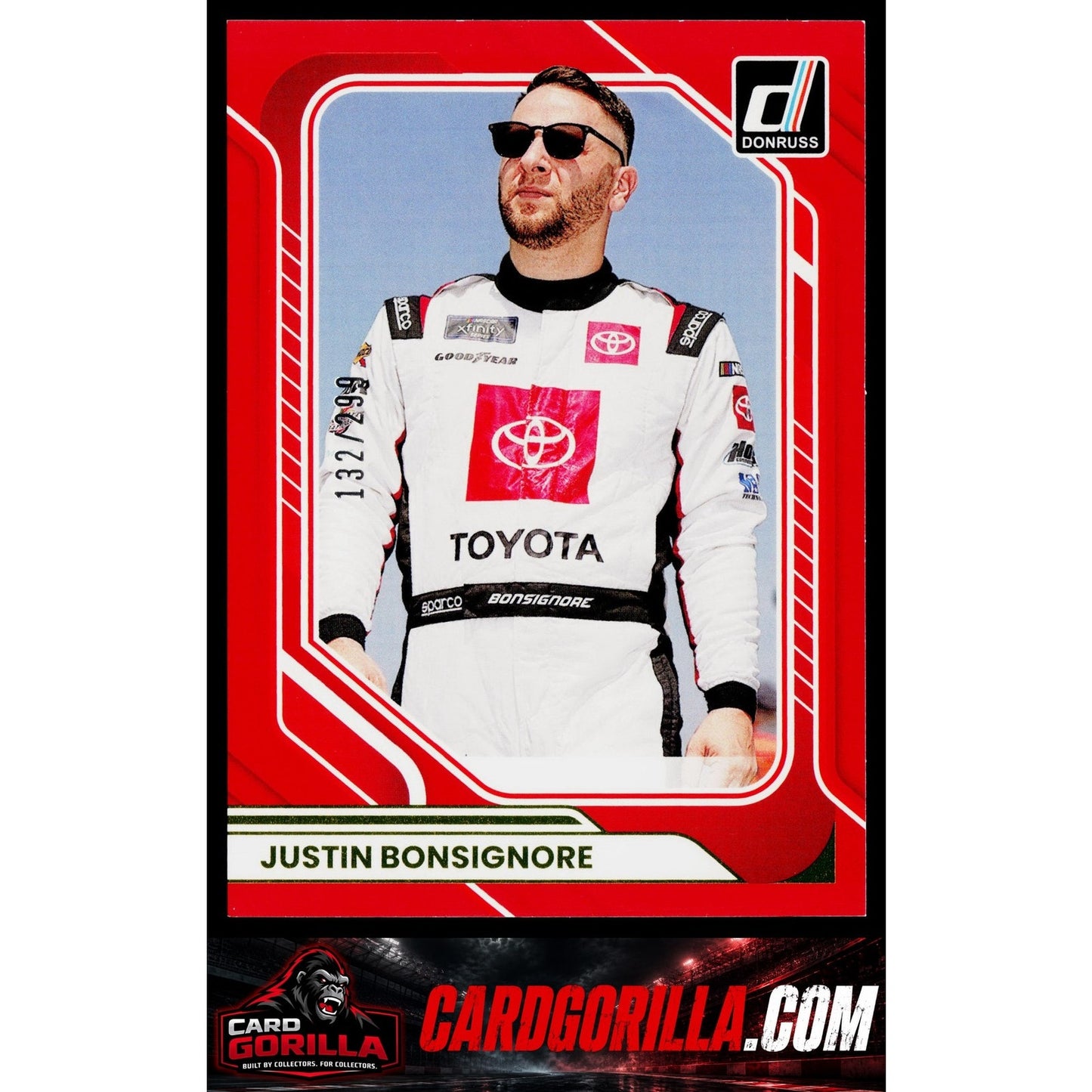 2026 Donruss #83 Justin Bonsignore Red #/299