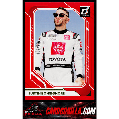 2026 Donruss #83 Justin Bonsignore Red #/299
