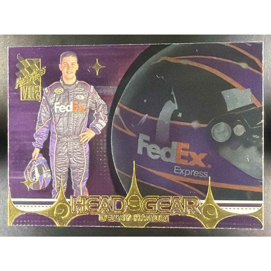 2006 Press Pass VIP Denny Hamlin #HG 5 Head Gear