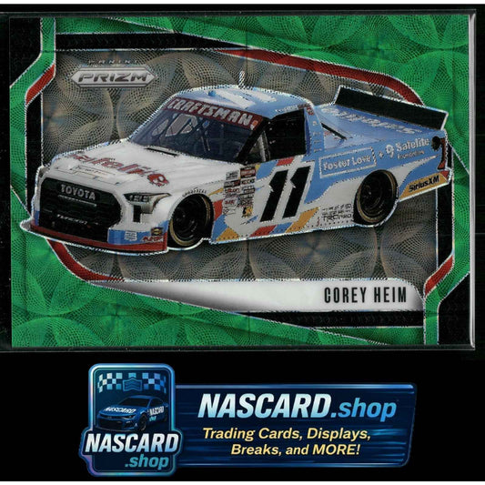 2025 Panini Prizm #115 Corey Heim Green Scope #/149