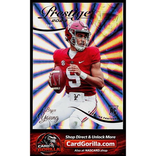 2023 Panini Prestige #311 Bryce Young Xtra Points Sunburst