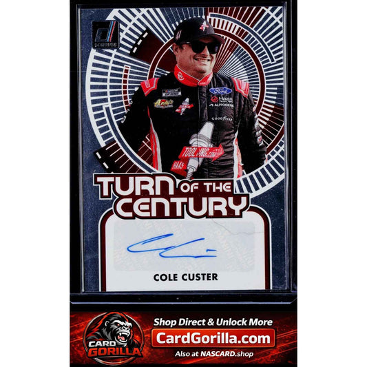 2026 Donruss #TCS-CCR Cole Custer Turn ofthe Centuy Signatures