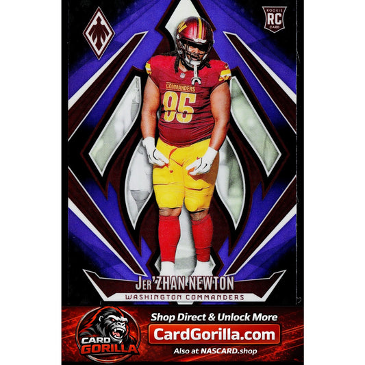 2024 Panini Phoenix #186 Jacob Cowing Purple