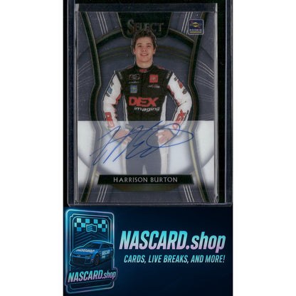 2020 Panini Chronicles #19 Harrison Burton Select Autographs #/99 - NASCARD.shop