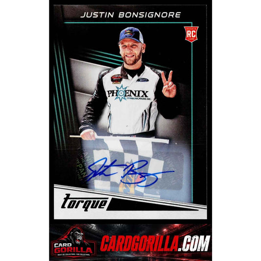 2023 Panini Chronicles #9 Justin Bonsignore Torque Autographs RC