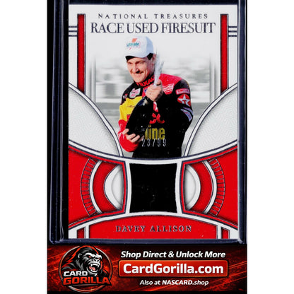 2024 Panini National Treasures #RUF-DAL Davey Allison Race Used Firesuit #/99