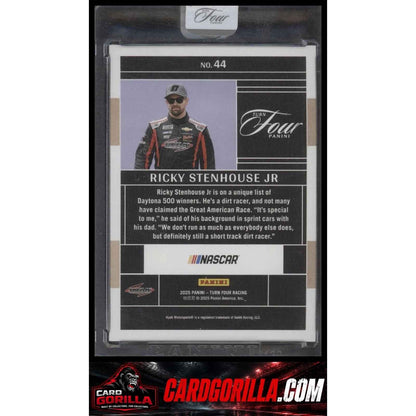 2025 Panini Turn Four #44 Ricky Stenhouse Jr #/75