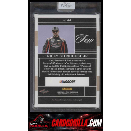 2025 Panini Turn Four #44 Ricky Stenhouse Jr #/75