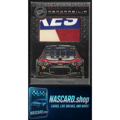 2014 Press Pass Redline #MCM-JG Jeff Gordon Muscle Car Memorabilia Red #/75