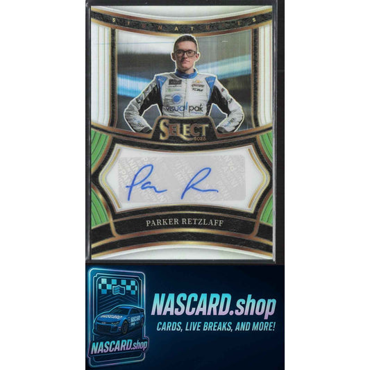 2025 Panini Select #S-PRZ Parker Retzlaff Signatures