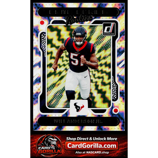 2023 Donruss #1 Will Anderson Jr. Elite Series Rookies