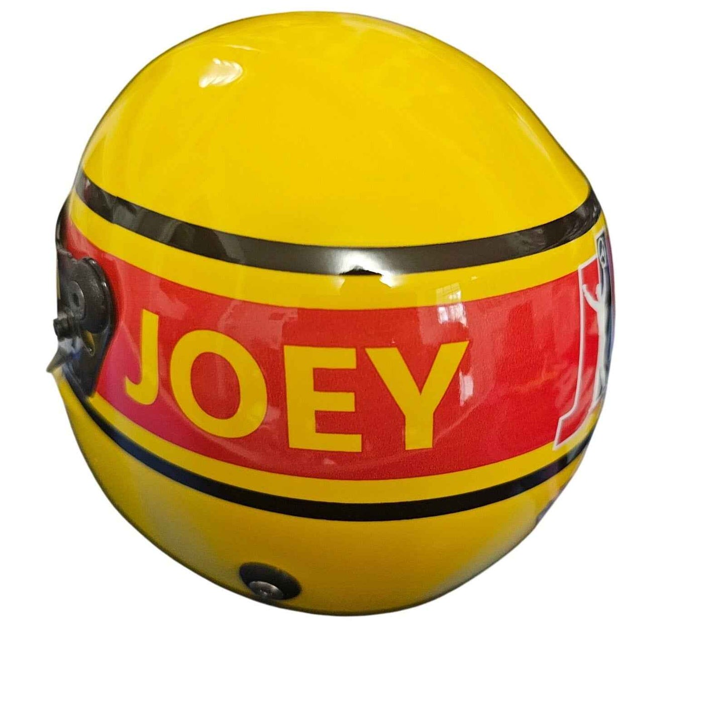 Joey Logano Autographed 1:2 Scale Mini Helmet with COA