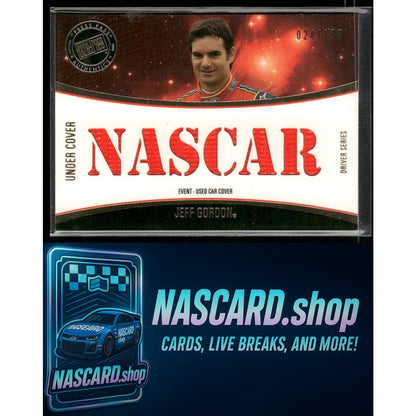 2008 Press Pass Eclipse #UCD 15 Jeff Gordon Under Cover Drivers NASCAR #24/150 - Card Gorilla