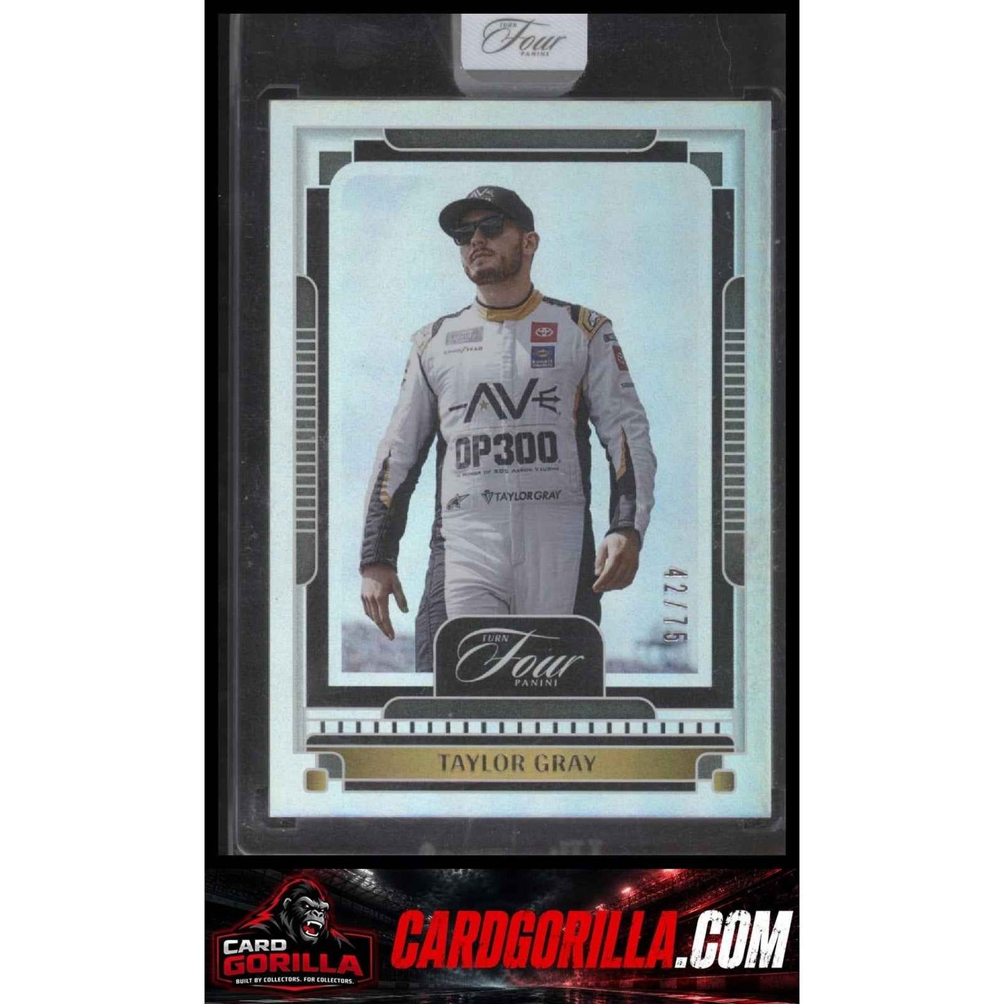 2025 Panini Turn Four #30 Taylor Gray #/75