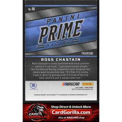 2023 Panini Prime #98 Ross Chastain #/49