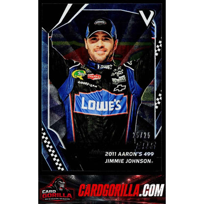 2018 Panini Victory Lane #91 Jimmie Johnson Blue #25/25