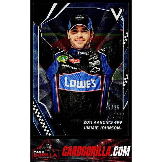 2018 Panini Victory Lane #91 Jimmie Johnson Blue #25/25