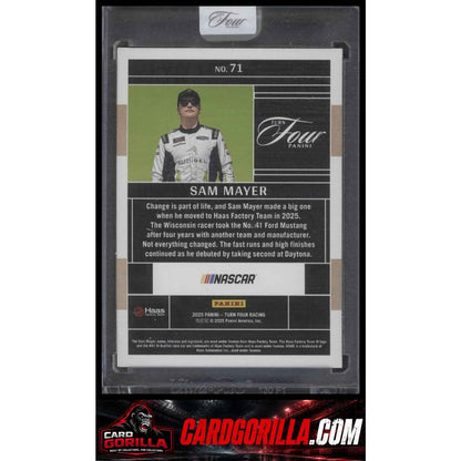 2025 Panini Turn Four #71 Sam Mayer #/75