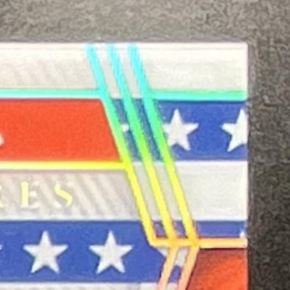2023 National Treasures Martin Truex Jr Premium Patches Stars Stripes Silver /25