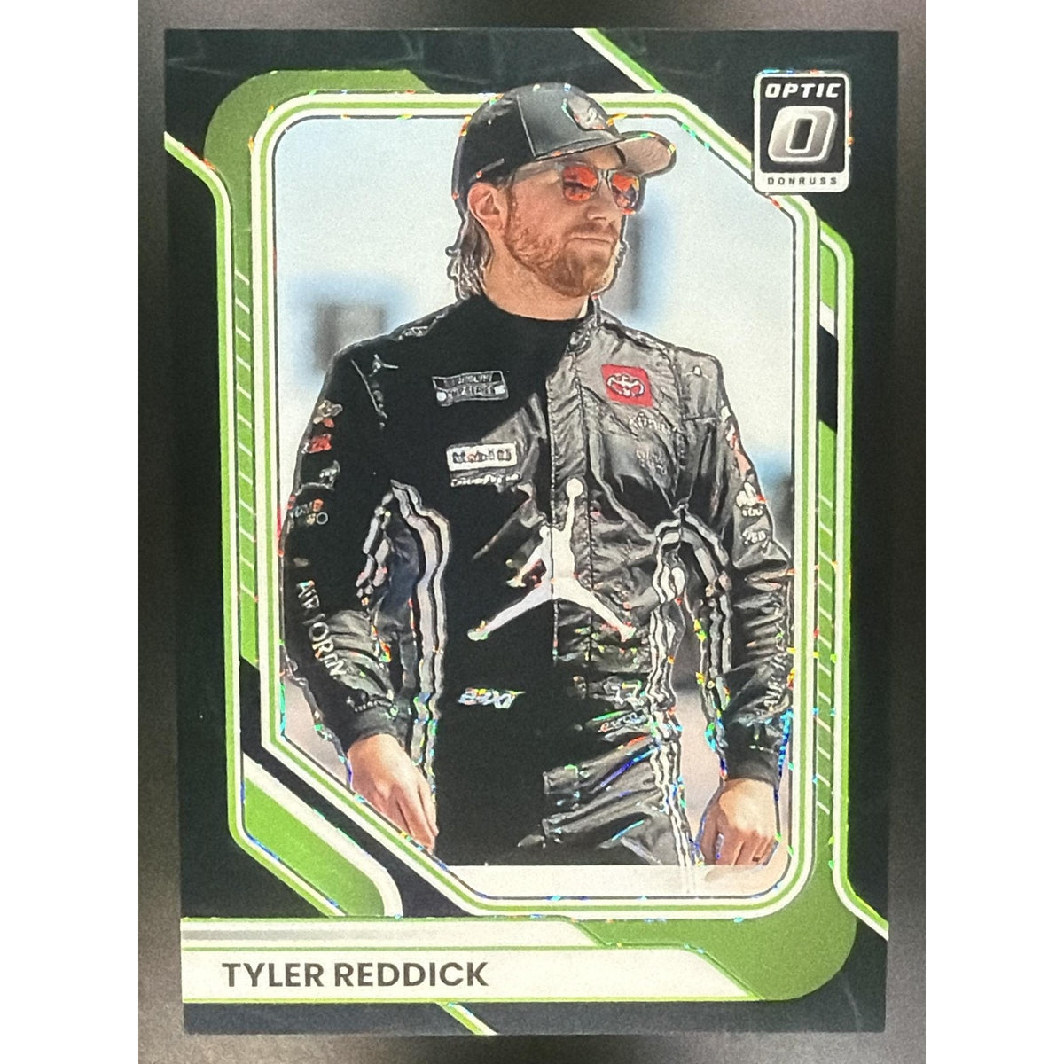 2026 Panini Donruss NASCAR Racing Tyler Reddick #12 Optic Black Velocity 10/39