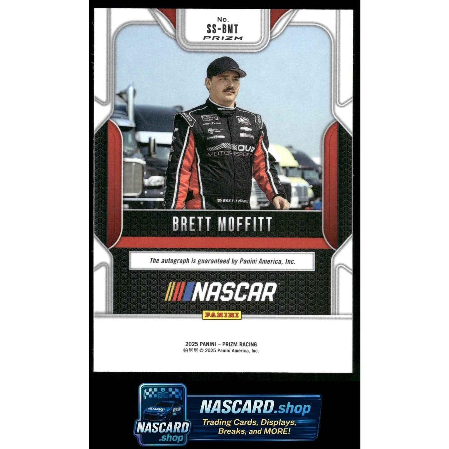 2025 Panini Prizm #SS-BMT Brett Moffitt Sensational Signatures