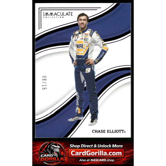 2023 Panini Chronicles #27 Chase Elliott Immaculate Purple #/15