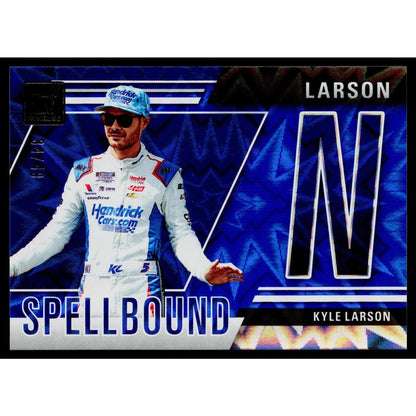 2025 Donruss #6 Kyle Larson Spellbound Blue Xplosion #/49