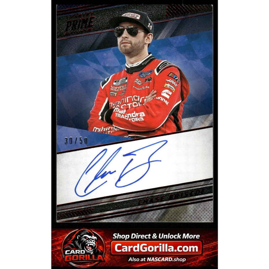 2023 Panini Prime #PS-CBO Chase Briscoe Prime Signatures Red #/50