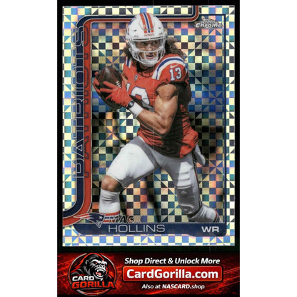 2025 Topps Chrome #206 Mack Hollins X-Fractor