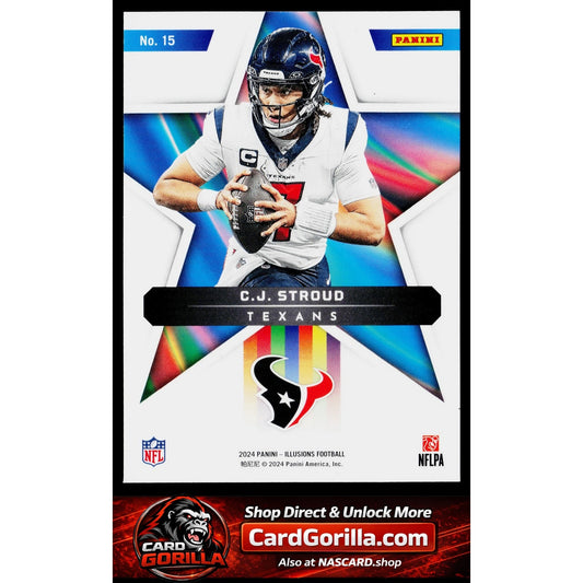 2024 Panini Illusions #15 C.J. Stroud Shining Stars