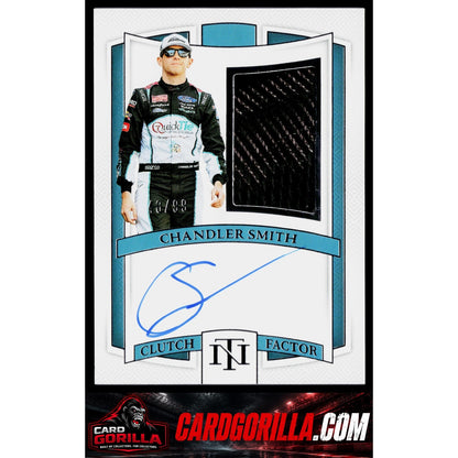 2025 Panini National Treasures Chandler Smith Clutch Factor Signatures #/99