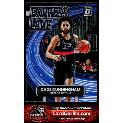 2022-23 Donruss Optic #17 Cade Cunningham Express Lane Holo