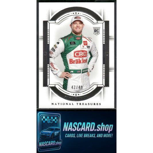 2024 Panini National Treasures #36 Sage Karam #/49 RC