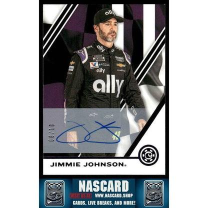 2020 Panini Chronicles - Autographs Gold Jimmie Johnson #27 /10