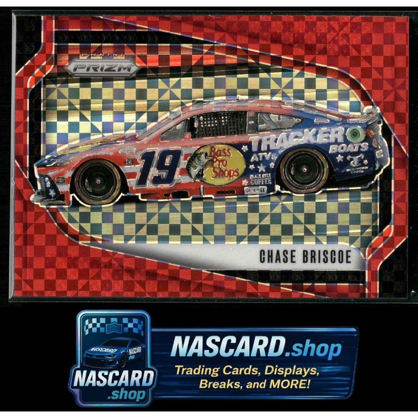 2025 Panini Prizm #142 Chase Briscoe Red Power #/175