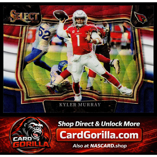 2022 Panini Select #498 Kyler Murray Tri-Color Prizm #/75