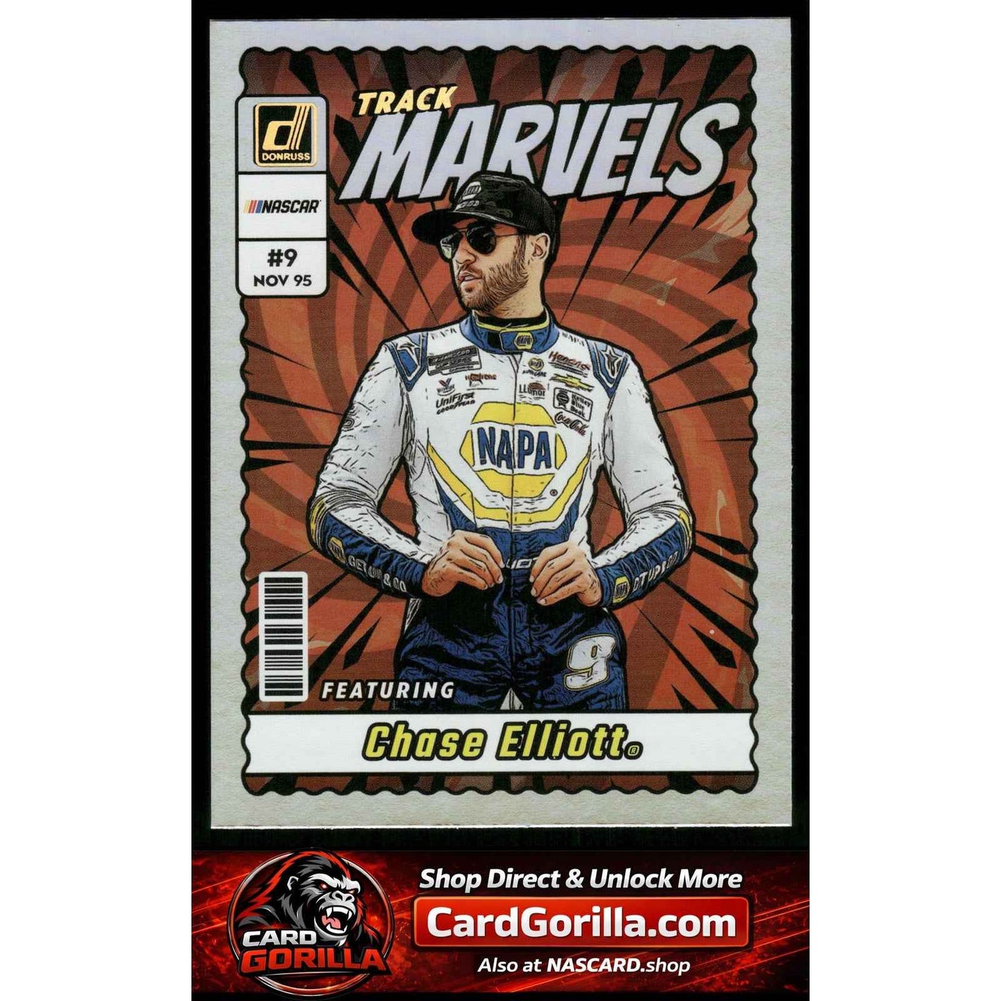 2024 Donruss #7 Chase Elliott Track Marvels