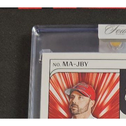 2025 Panini Turn Four NASCAR Josh Berry #MA-JBY Memorabilia Auto Holo Gold /5