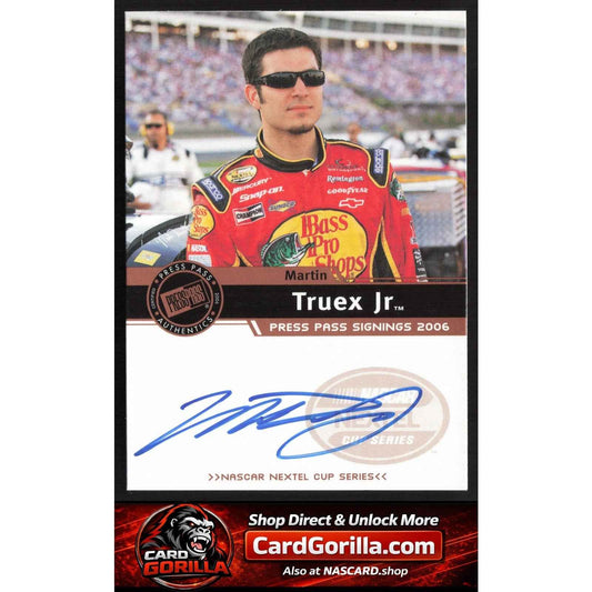 2006 Press Pass #NNO Martin Truex Jr. Signings