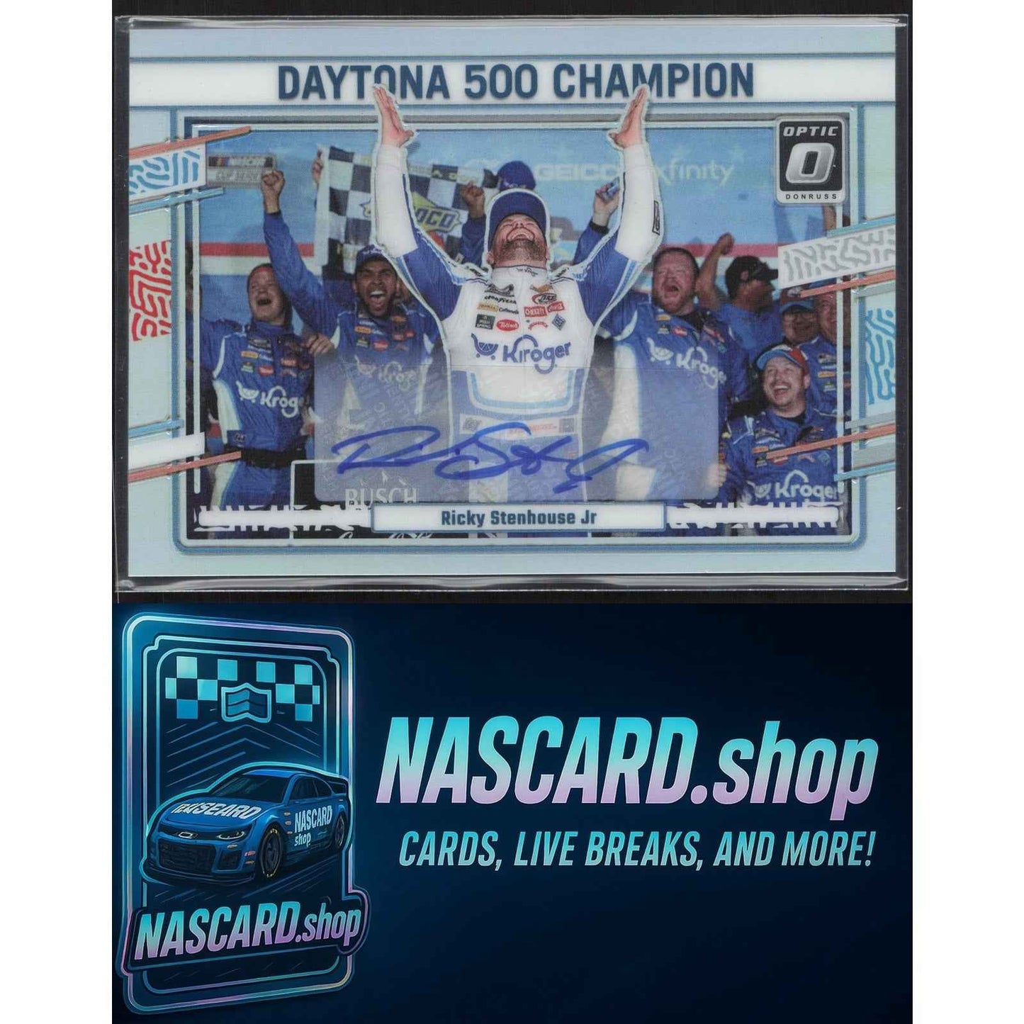 2024 Donruss #171 Ricky Stenhouse Jr Optic Signatures