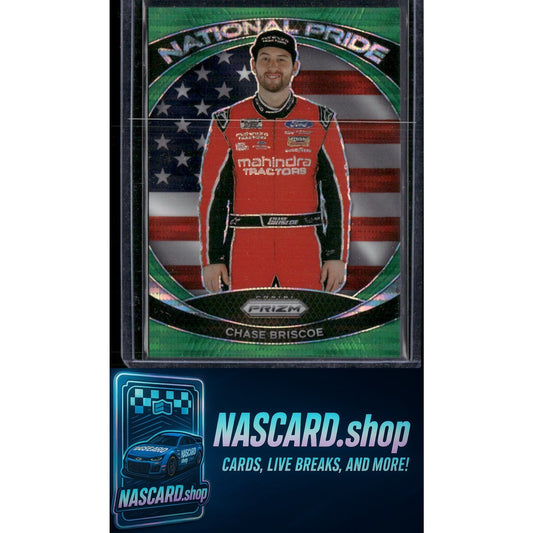 2024 Panini Prizm #7 Chase Briscoe National Pride Green Pulsar #14/25 - NASCARD.shop