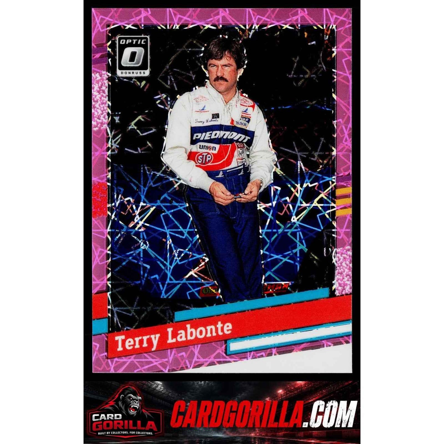 2024 Donruss #154 Terry Labonte Optic Pink Velocity #/79