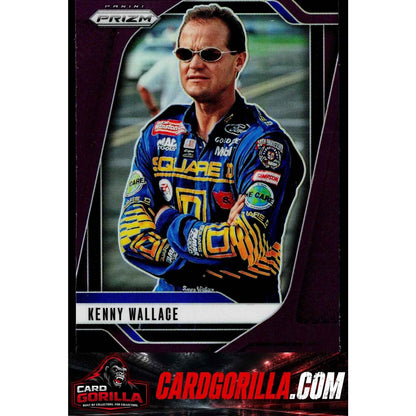 2025 Panini Prizm #96 Kenny Wallace Purple #/99
