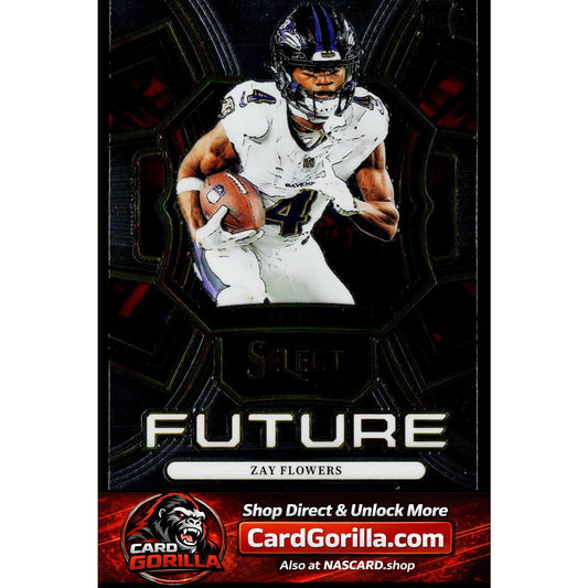 2023 Panini Select #FUT-ZFL Zay Flowers Future