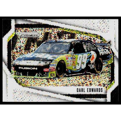 2025 Panini Prizm #150 Carl Edwards White Sparkle