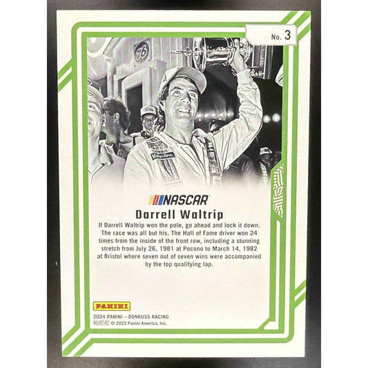 2024 Panini Donruss Darrell Waltrip #3 Dominators Red Ice /149