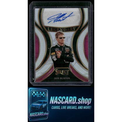2024 Panini Select #LS-JBT Jeff Burton Legendary Signatures - NASCARD.shop